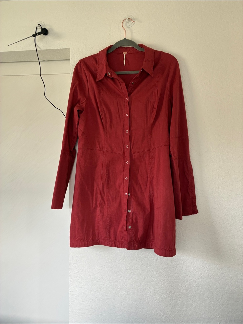 Free people shirt dress